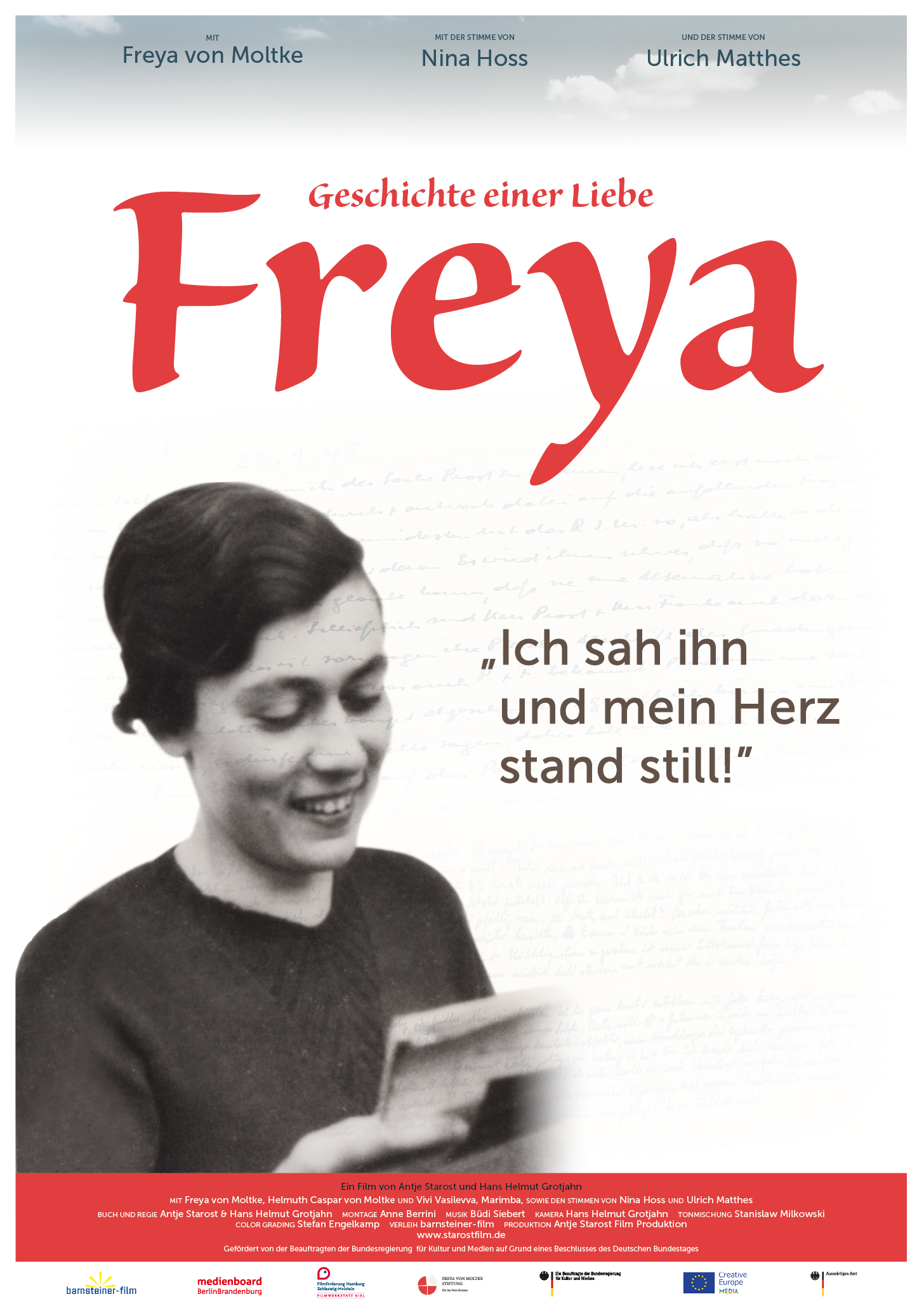 Kinoplakat für den Film Freya – Geschichte einer Liebe